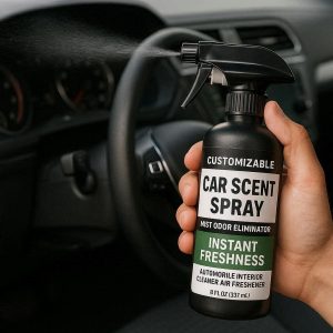 Customizable Car Scent Spray Mist Odor Eliminator Instant Freshness Automobile Interior Fabric Cleaner Air Freshener